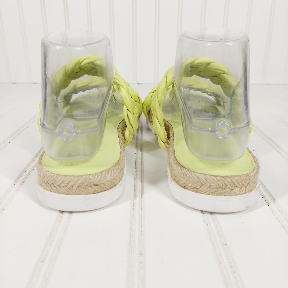 Marc Fisher Ltd Jaimee Slip On Leather Green Summ… - image 7